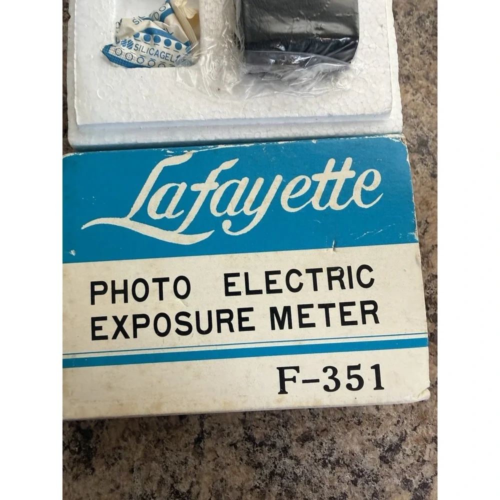 Vintage Lafayette F-351 Photo‎ Electric Exposure Meter, Japan,see photos-sealed